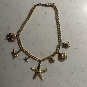 Gold Charm Necklace